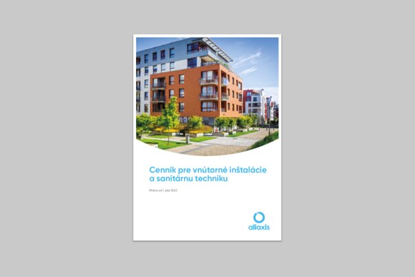 Ceník pro vnitřní instalace a sanitu také pro slovenské zákazníky