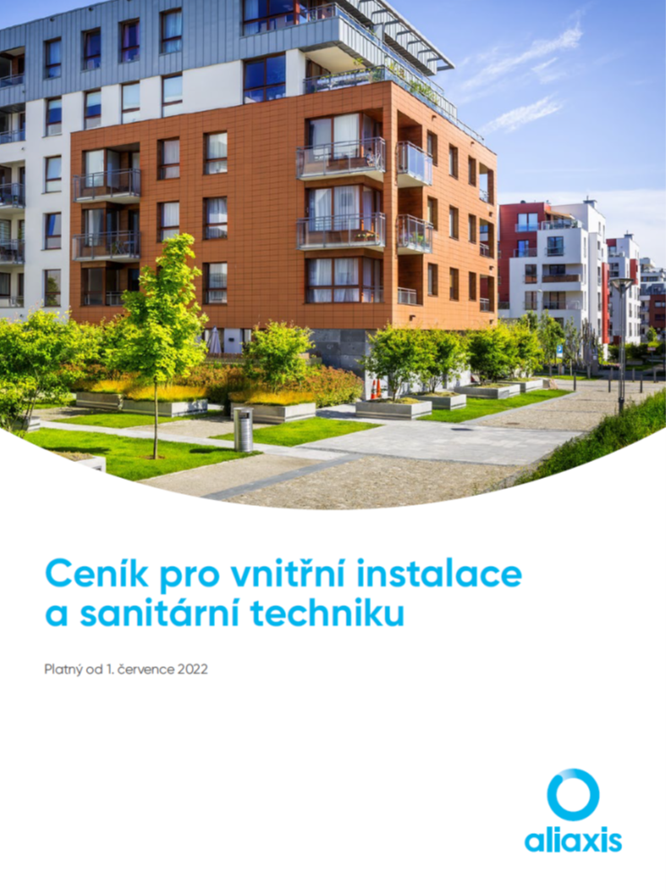 Ceník a katalog pro vnitřní instalace a sanitární techniku 2022