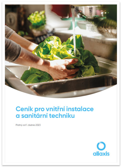 Ceník a katalog pro vnitřní instalace a sanitární techniku 2023