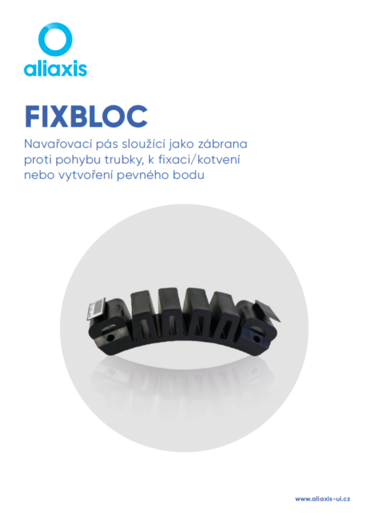 Produktový list FIXBLOC