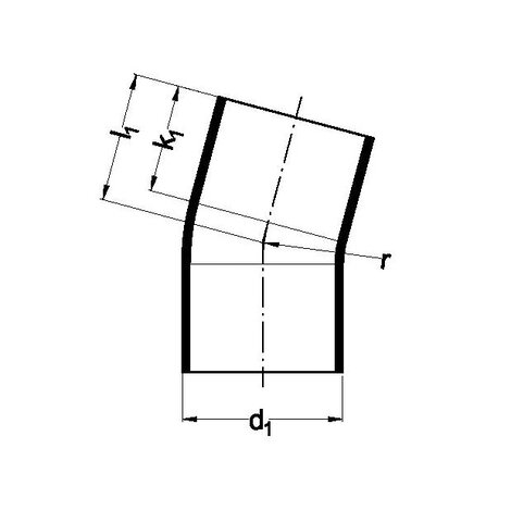 Oblouk 15°