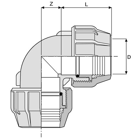 Koleno 90°