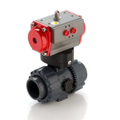 VKDOV/CP NO - PNEUMATICALLY ACTUATED DUAL BLOCK® 2-WAY BALL VALVE