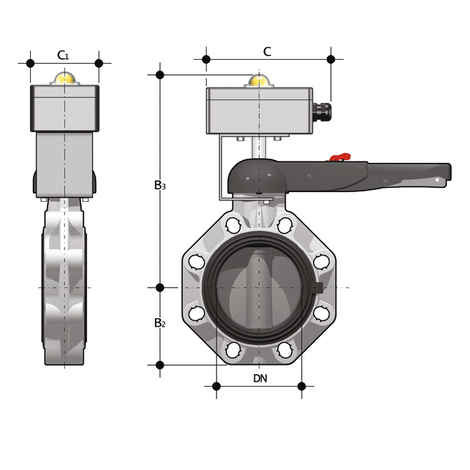 Inductive PNP microswitches box