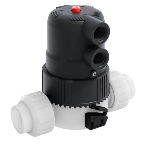 CMUIV/CP NO - PNEUMATICALLY ACTUATED COMPACT DIAPHRAGM VALVE DN 12:15