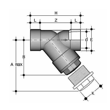 RVIV-RVIT - Sediment strainer