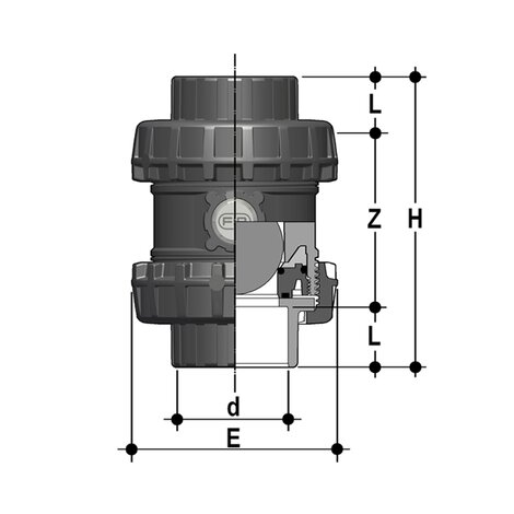 SXEIC - EASYFIT TRUE UNION SPRING CHECK VALVE