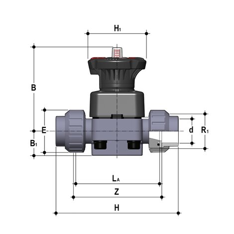 DKUAV - DIALOCK® 2-way diaphragm valve