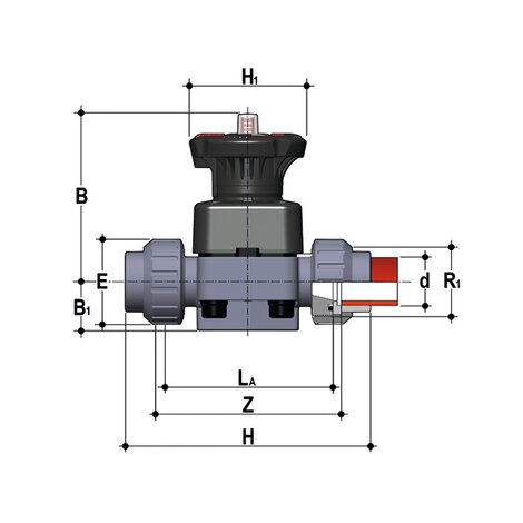 DKUIM - DIALOCK® 2-way diaphragm valve