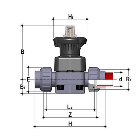 DKLUIM - DIALOCK® 2-way diaphragm valve