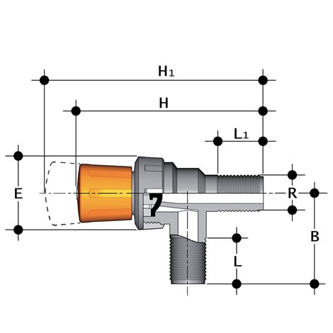 RMRV - Diaphragm cock valve
