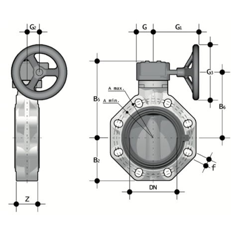 LKDAV - DUAL BLOCK® 3-way ball valve LKDAV - DUAL BLOCK® 3-way ball valve