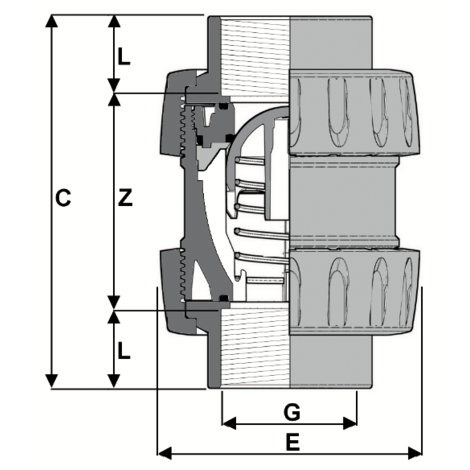 LKDAV - DUAL BLOCK® 3-way ball valve LKDAV - DUAL BLOCK® 3-way ball valve