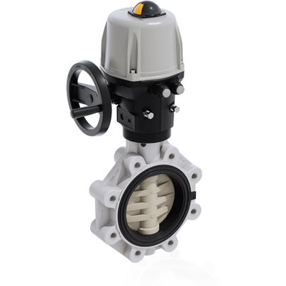 FKOM/CE 24V AC/DC LUG ANSI DN 125-200 - ELECTRICALLY ACTUATED BUTTERFLY VALVE