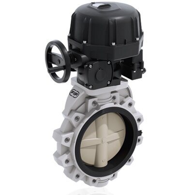 FKOM/CE 24V AC/DC LUG ANSI DN 250-300 - ELECTRICALLY ACTUATED BUTTERFLY VALVE