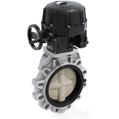 FKOM/CE 90-240V AC DN 250-300 - ELECTRICALLY ACTUATED BUTTERFLY VALVE