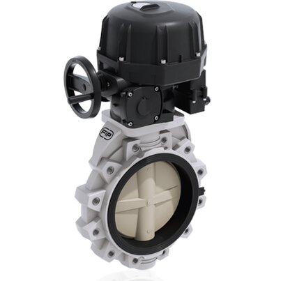 FKOM/CE 90-240V AC LUG ANSI DN 250-300 - ELECTRICALLY ACTUATED BUTTERFLY VALVE