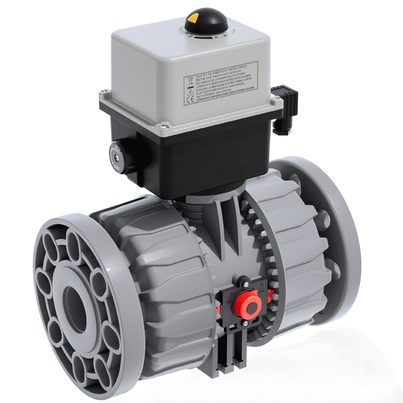 VKDOC/CE 24 V AC/DC - ELECTRICALLY ACTUATED DUAL BLOCK® 2-WAY BALL VALVE