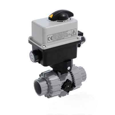 VKDNC/CE 90-240 V AC - ELECTRICALLY ACTUATED DUAL BLOCK® 2-WAY BALL VALVE