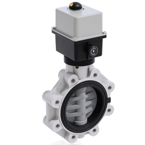 FKOC/CE 24V AC/DC LUG ANSI DN 125-200 - ELECTRICALLY ACTUATED BUTTERFLY VALVE