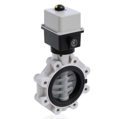 FKOC/CE 90-240V AC LUG ISO-DIN DN 125-200 - ELECTRICALLY ACTUATED BUTTERFLY VALVE
