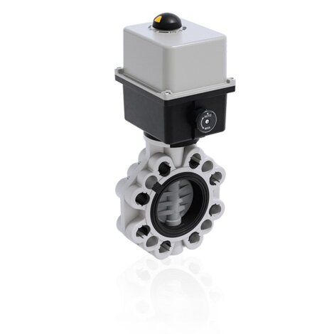 FKOC/CE 24V AC/DC DN 40-100 - ELECTRICALLY ACTUATED BUTTERFLY VALVE