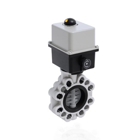 FKOC/CE 90-240V AC DN 40-100 - ELECTRICALLY ACTUATED BUTTERFLY VALVE