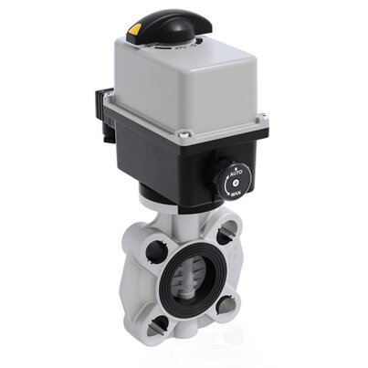 FKOC/CE 90-240V AC DN 40-100 - ELECTRICALLY ACTUATED BUTTERFLY VALVE