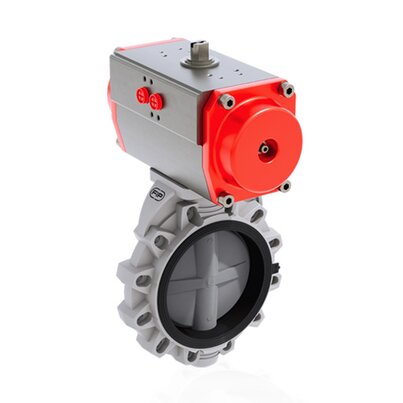 FKOC/CP NC DN 250-300 - PNEUMATICALLY ACTUATED BUTTERFLY VALVE