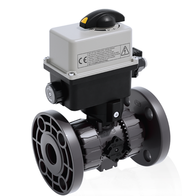VKROV/CE 24 V AC/DC 4-20 mA - ELECTRICALLY ACTUATED DUAL BLOCK® REGULATING BALL VALVE