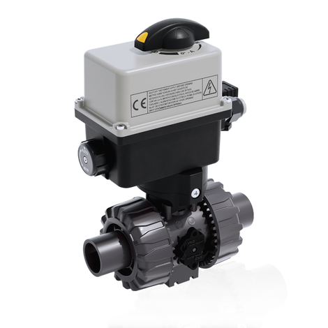 VKRDV/CE 90-240 V AC 4-20 mA - ELECTRICALLY ACTUATED DUAL BLOCK® REGULATING BALL VALVE