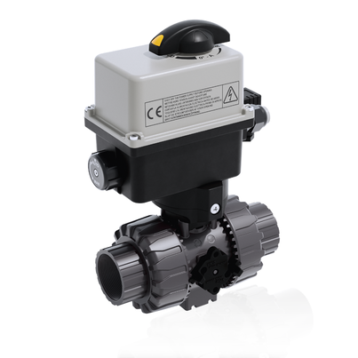 VKRGV/CE 90-240 V AC 4-20 mA - ELECTRICALLY ACTUATED DUAL BLOCK® REGULATING BALL VALVE