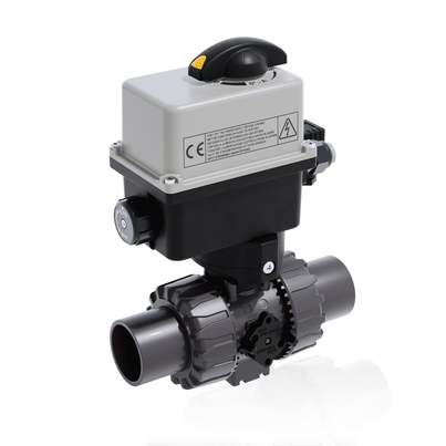 VKDJV/CE 90-240 V AC - ELECTRICALLY ACTUATED DUAL BLOCK® 2-WAY BALL VALVE