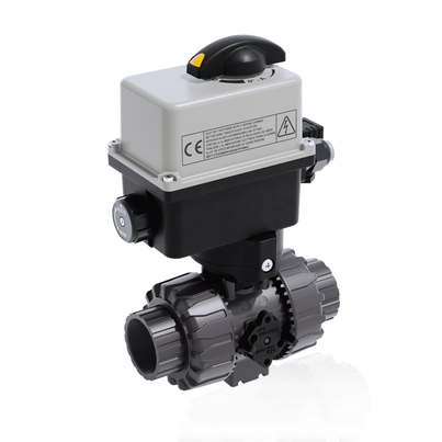 VKDFV/CE 90-240 V AC - ELECTRICALLY ACTUATED DUAL BLOCK® 2-WAY BALL VALVE