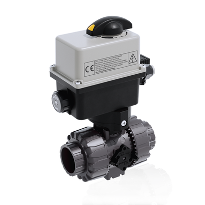 VKDIV/CE 24 V AC/DC - ELECTRICALLY ACTUATED DUAL BLOCK® 2-WAY BALL VALVE