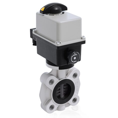 FKOV/CE 90-240V AC LUG ANSI DN 65-100 - ELECTRICALLY ACTUATED BUTTERFLY VALVE