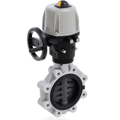 FKOV/CE 90-240V AC DN 125-200 - ELECTRICALLY ACTUATED BUTTERFLY VALVE