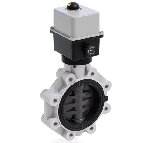 FKOV/CE 90-240V AC DN 40-100 - ELECTRICALLY ACTUATED BUTTERFLY VALVE