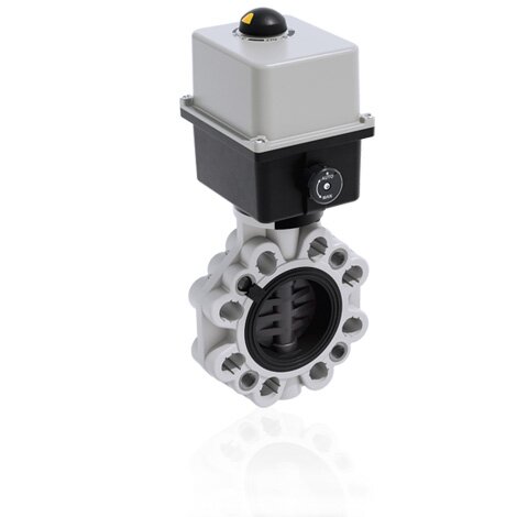 FKOV/CE 90-240V AC DN 40-100 - ELECTRICALLY ACTUATED BUTTERFLY VALVE