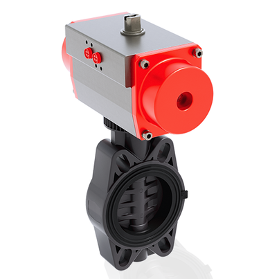 FEOV/CP NC DN 80-150 - PNEUMATICALLY ACTUATED BUTTERFLY VALVE