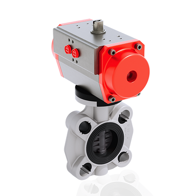 FKOV/CP NC DN 40-65 - PNEUMATICALLY ACTUATED BUTTERFLY VALVE