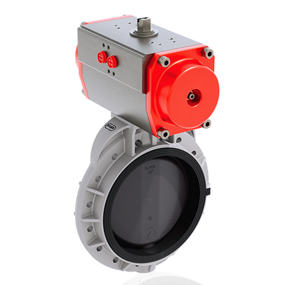 FKOV/CP NC DN 350-400 - PNEUMATICALLY ACTUATED BUTTERFLY VALVE