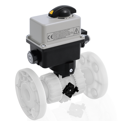 VKDOAF/CE 90-240 V AC - ELECTRICALLY ACTUATED DUAL BLOCK® 2-WAY BALL VALVE
