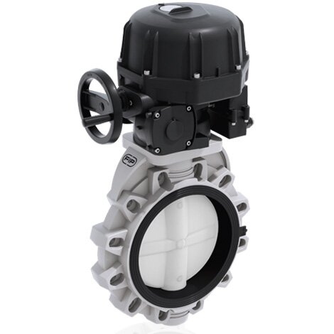 FKOF/CE 24V AC/DC DN 250-300 - ELECTRICALLY ACTUATED BUTTERFLY VALVE