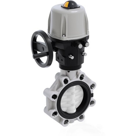 FKOF/CE 24V AC/DC DN 125-200 - ELECTRICALLY ACTUATED BUTTERFLY VALVE
