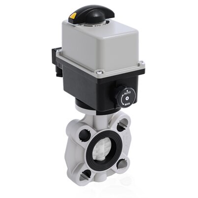 FKOF/CE 24V AC/DC DN 40-100 - ELECTRICALLY ACTUATED BUTTERFLY VALVE