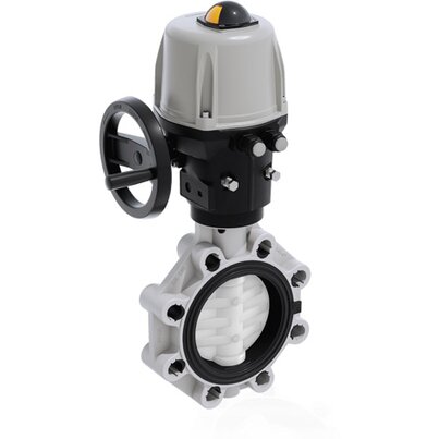 FKOF/CE 90-240V AC DN 125-200 - ELECTRICALLY ACTUATED BUTTERFLY VALVE