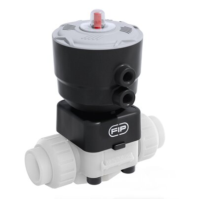 DKUIF/CP NC - Pneumatically actuated 2-way diaphragm valve PN 10 DN 15:65