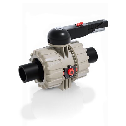 VKDBEM - DUAL BLOCK® 2-way ball valve