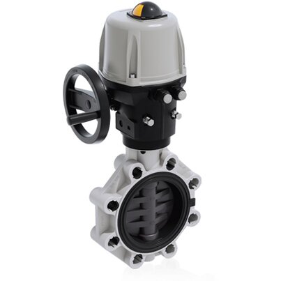 FKOV/CE 90-240V AC DN 125-200 - ELECTRICALLY ACTUATED BUTTERFLY VALVE